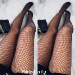 Võrk sukkpüksid kivikestega