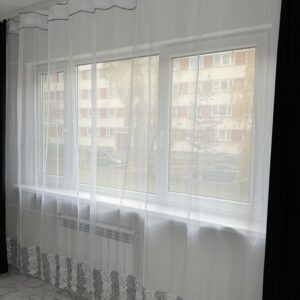 Hall Vuaal ja Pitsiga 30cm Kardin