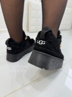 Naiste Mustad Ilusad Ugs Saapad