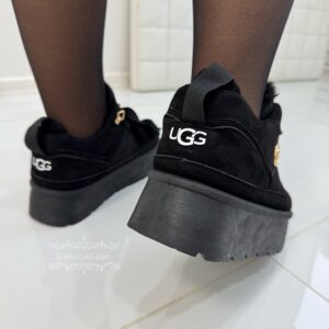 Naiste Mustad Ilusad Ugs Saapad