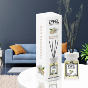 Kodulõhnastaja koos pulkadega EYFEL Valge liilia 120 ml.