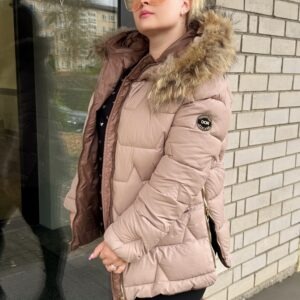 Naiste Beež Jope Naturaalkarvaga