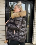 Naiste Šokolaad Jope Naturaalkarvaga