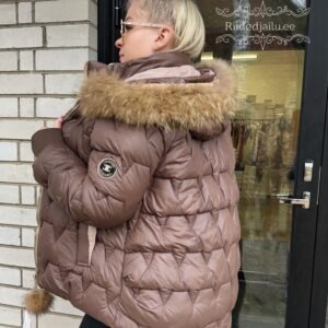 Naiste Šokolaad Jope Naturaalkarvaga