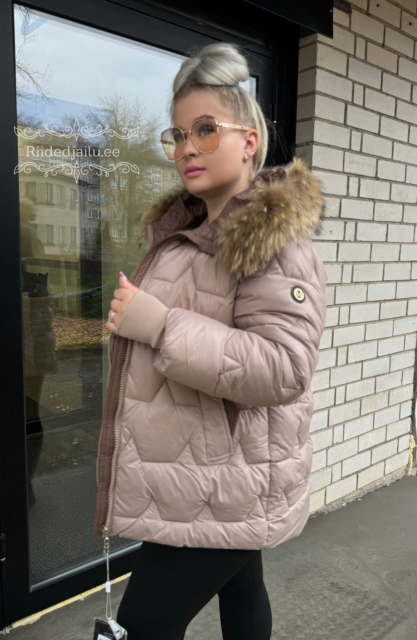 Naiste Beez Jope Naturaalse Karvaga