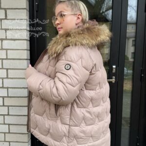 Naiste Beez Jope Naturaalse Karvaga