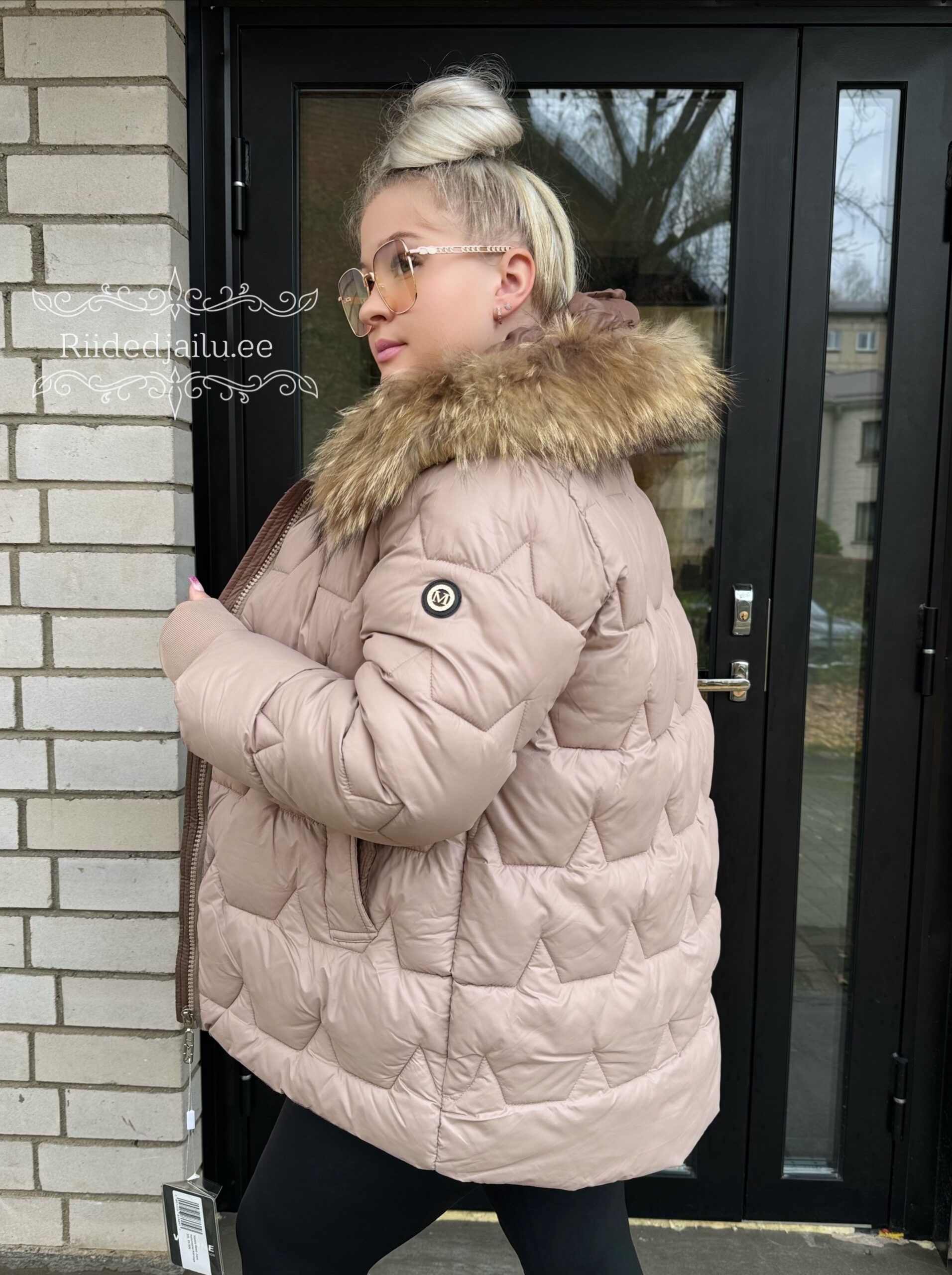 Naiste Beez Jope Naturaalse Karvaga