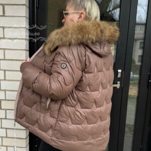 Naiste Šokolaad Jope Naturaalkarvaga