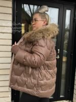 Naiste Šokolaad Jope Naturaalkarvaga