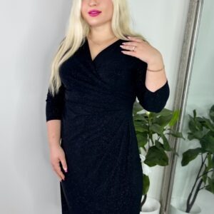 Kaunis ja sädelev Must kleit