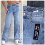 Naiste Sinised Klassikalised Teksad Trang