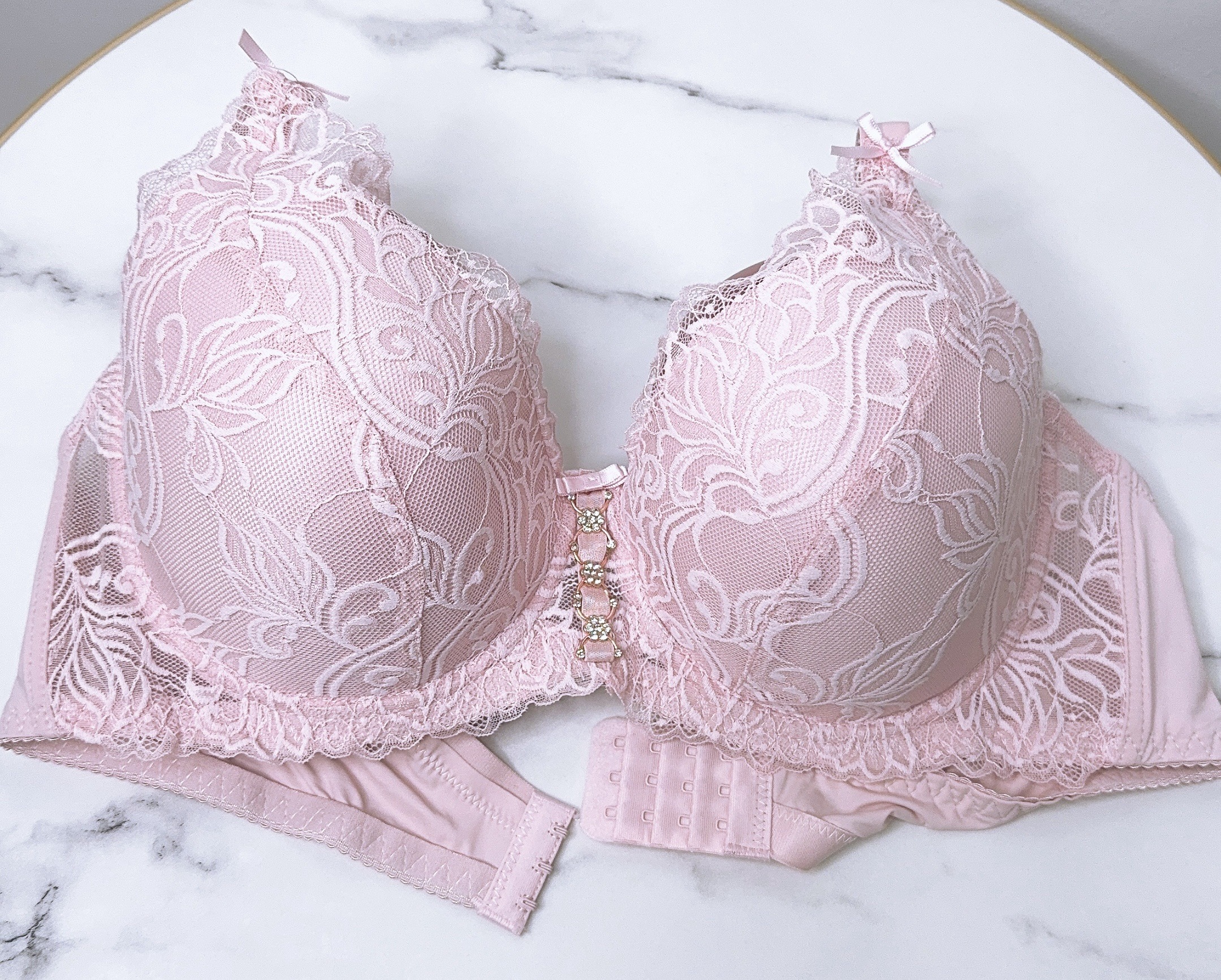 Hele roosa pitsiline rinnahoidja - Image 2