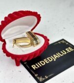 TopeltSära Kullatud Kõrvarõngad