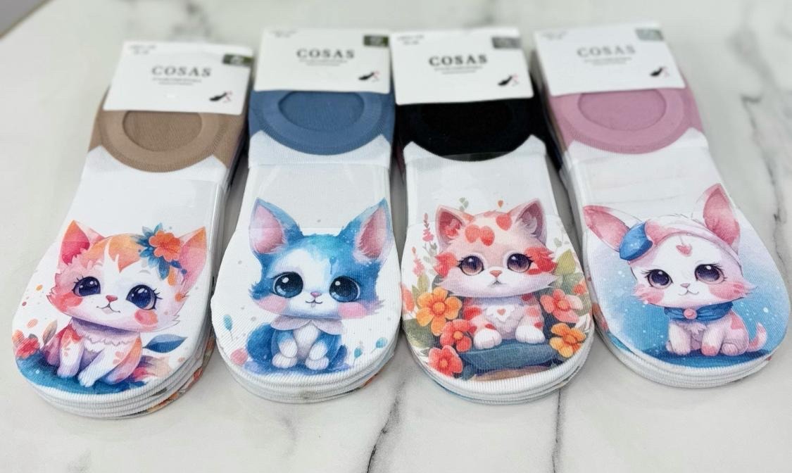 Armsad kassipildiga sokid - Image 2