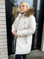 Naiste Mugav Pikk Beez Parka