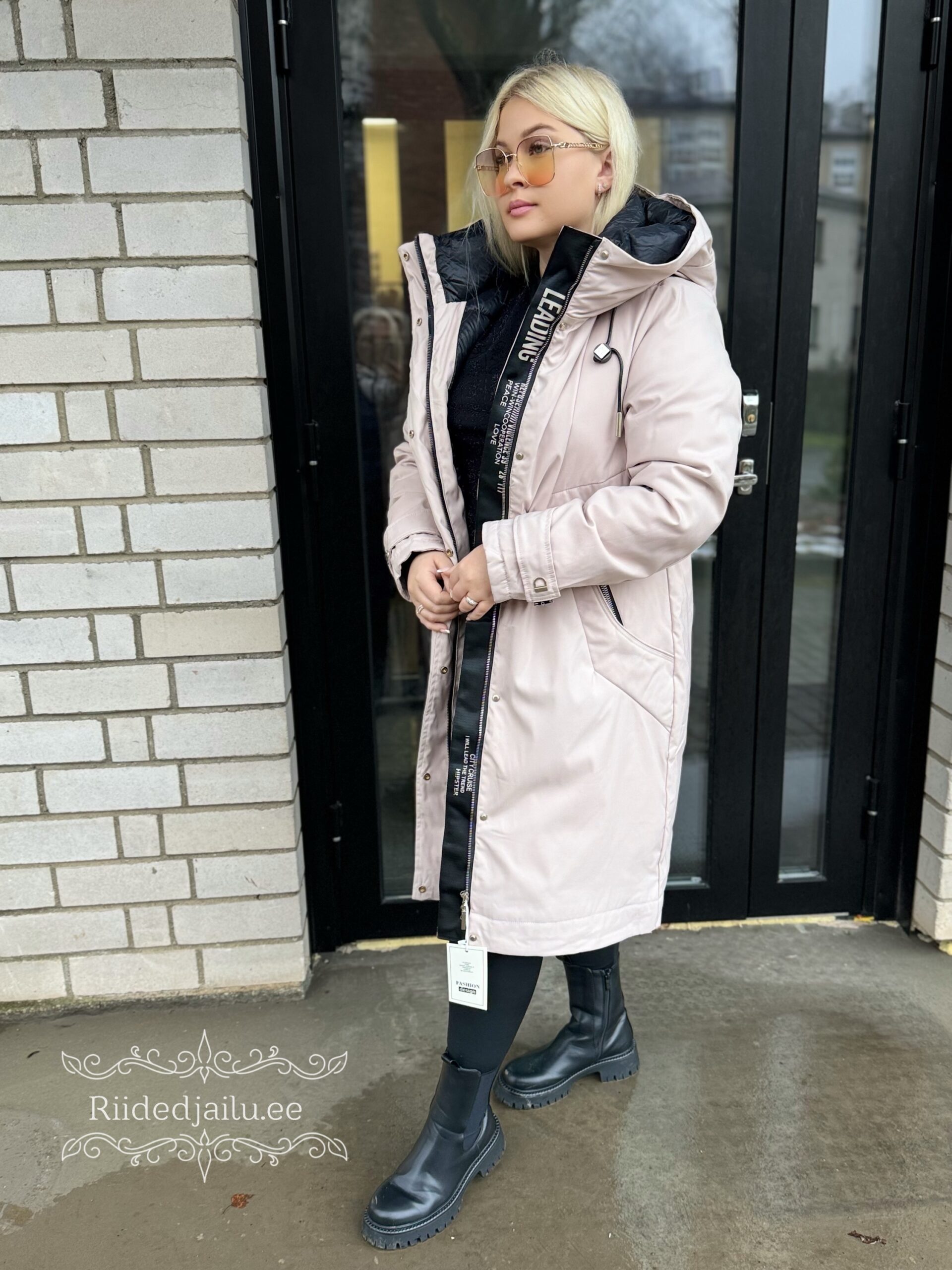 Naiste Mugav Pikk Beez Parka - Image 3