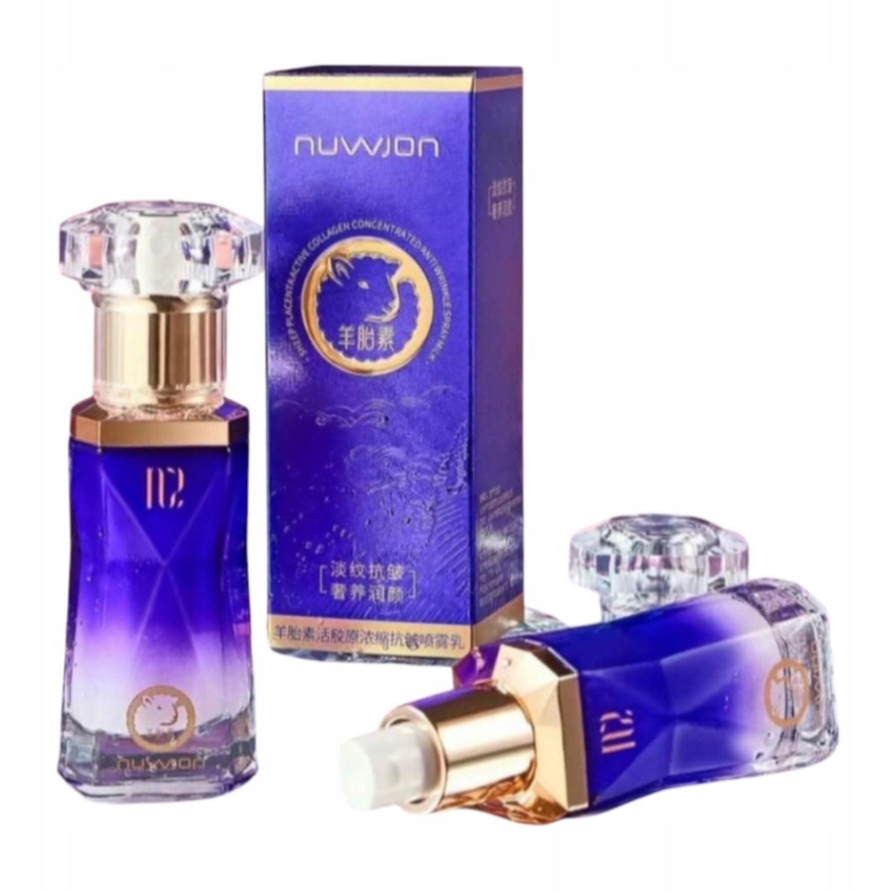 Nuwjon – Lambaplasenta ja aktiivkollageeniga kontsentreeritud vananemisvastane pihustatav piim