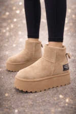 Naiste Ilusad Ugs saapad Tumebeež