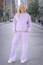 Naiste lilla puuvillased dressid