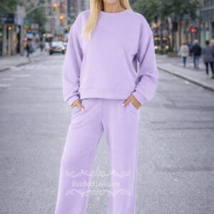 Naiste lilla puuvillased dressid