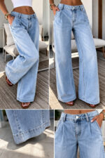 Naiste Helesinised Teksad Trang