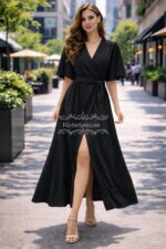 Naiste Must Klassikaline Kleit