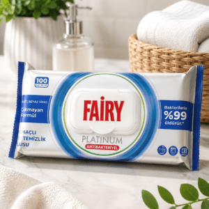 FAIRY Platinum antibakteriaalsed puhastuslapid (100 tk)