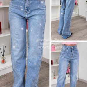 Helesinised Teksad Premium Denim-New Fashion