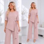 Elegantne kaheosaline pükskostüüm Amelie