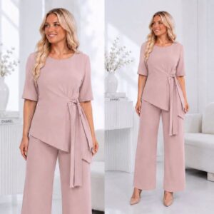 Elegantne kaheosaline pükskostüüm Amelie