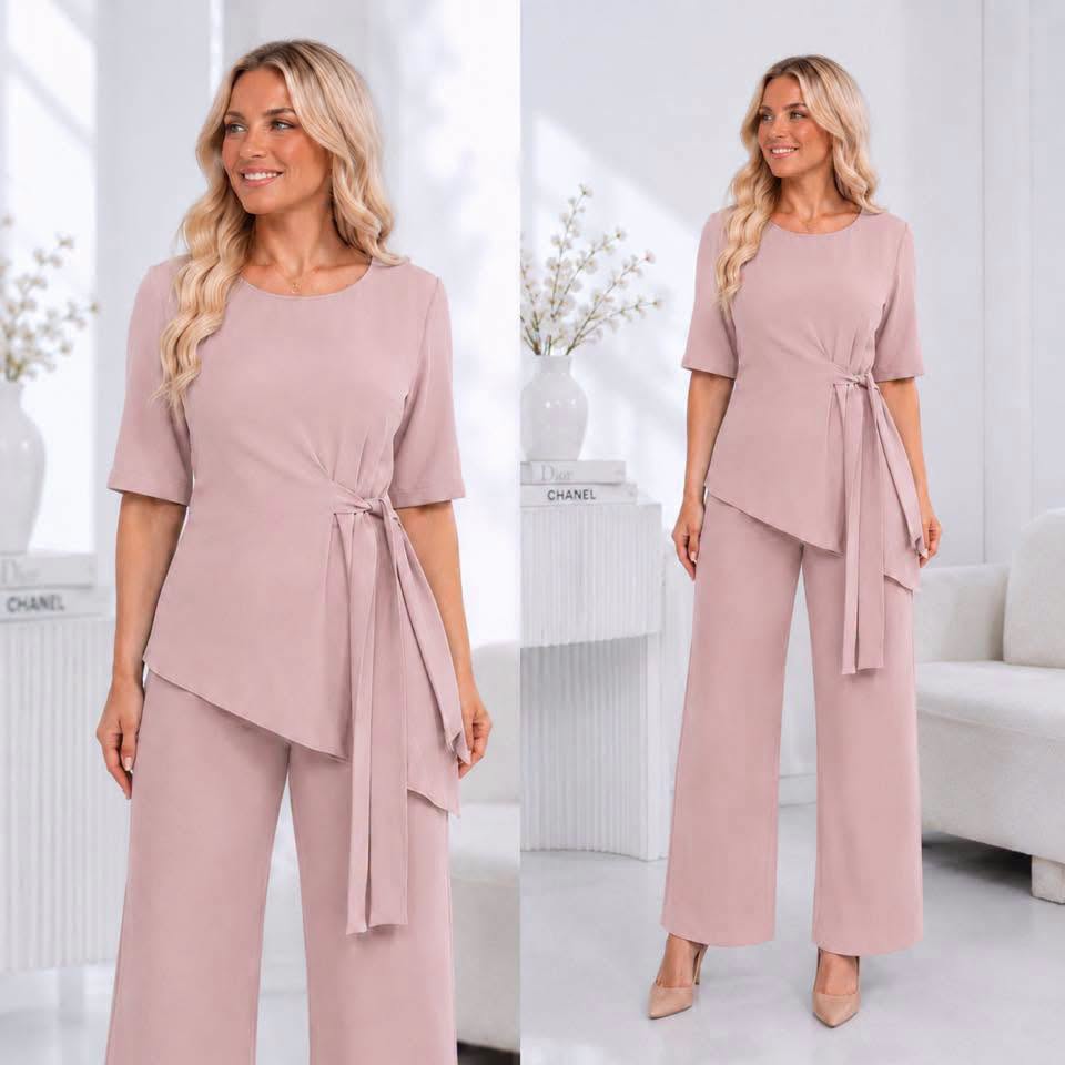 Elegantne kaheosaline pükskostüüm Amelie