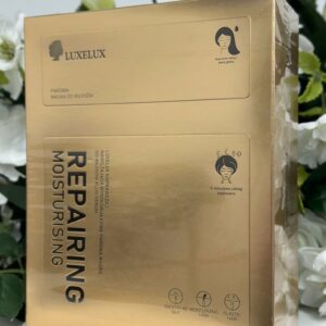 Taastav ja niisutav aurav juuksemask Luxelux Repairing Moisturizing