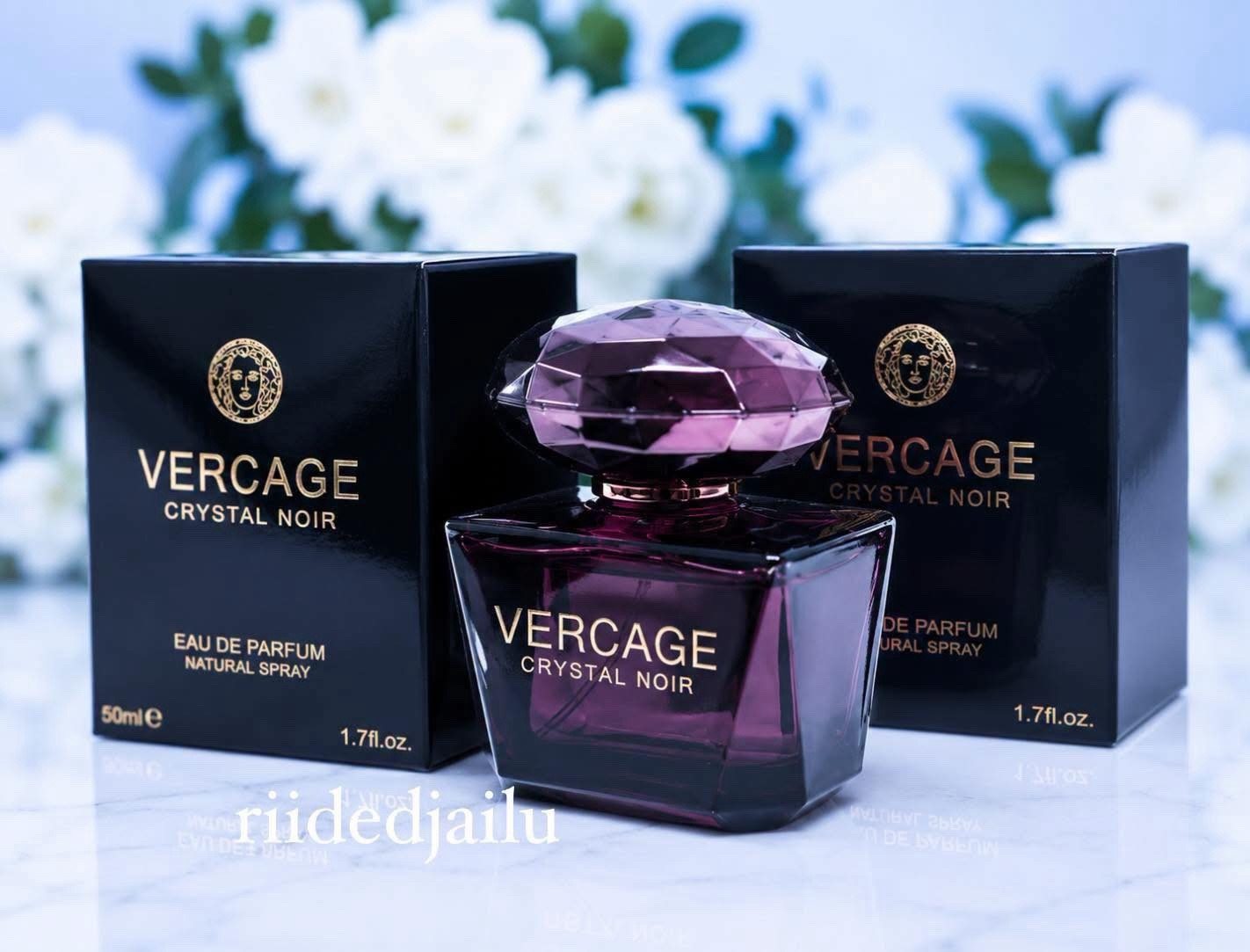Vercage Crystal Noir Eau de Parfum naistele (50 ml)