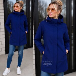 Stiilne ja veekindel naiste softshell parka – Pikem K/S kevad-sügis jope